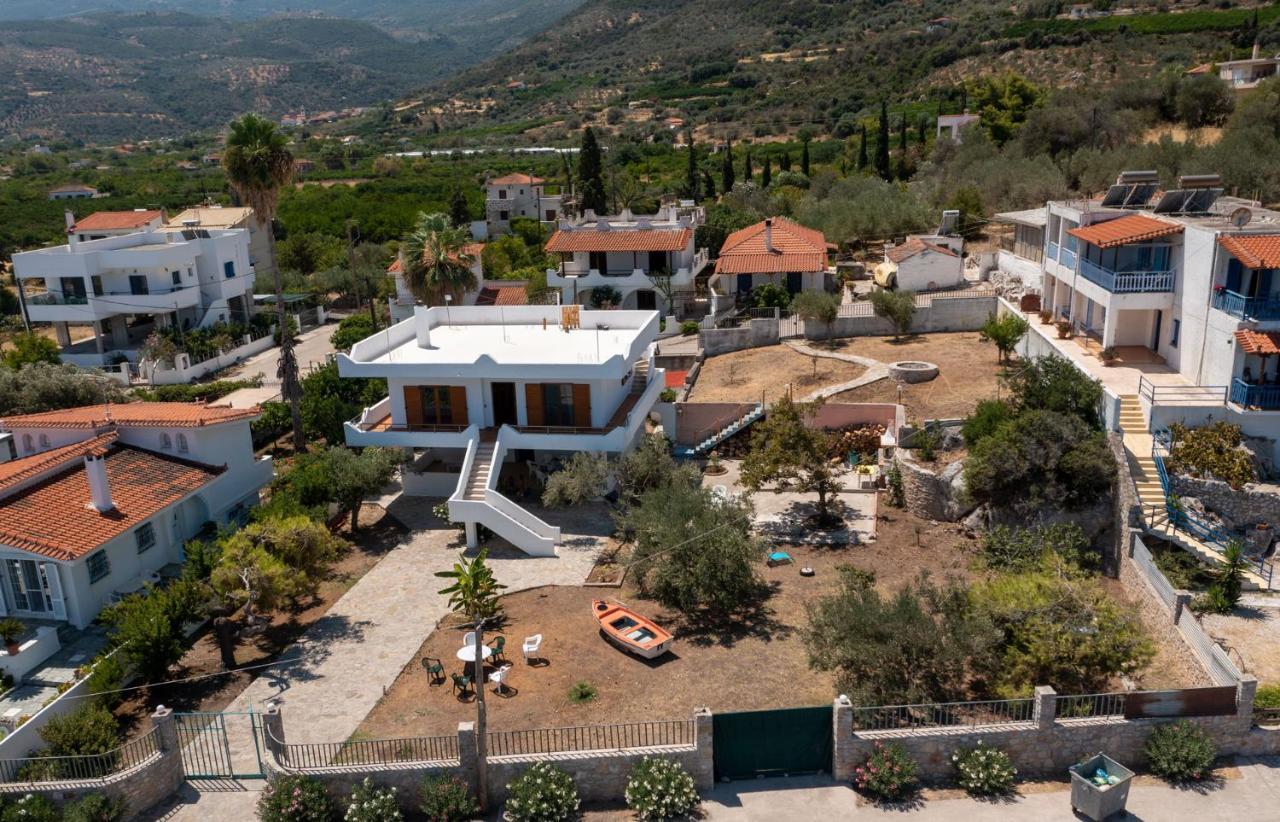 Villa In Kalloni Direkt Am Meer, Tolle Aussicht Ngoại thất bức ảnh
