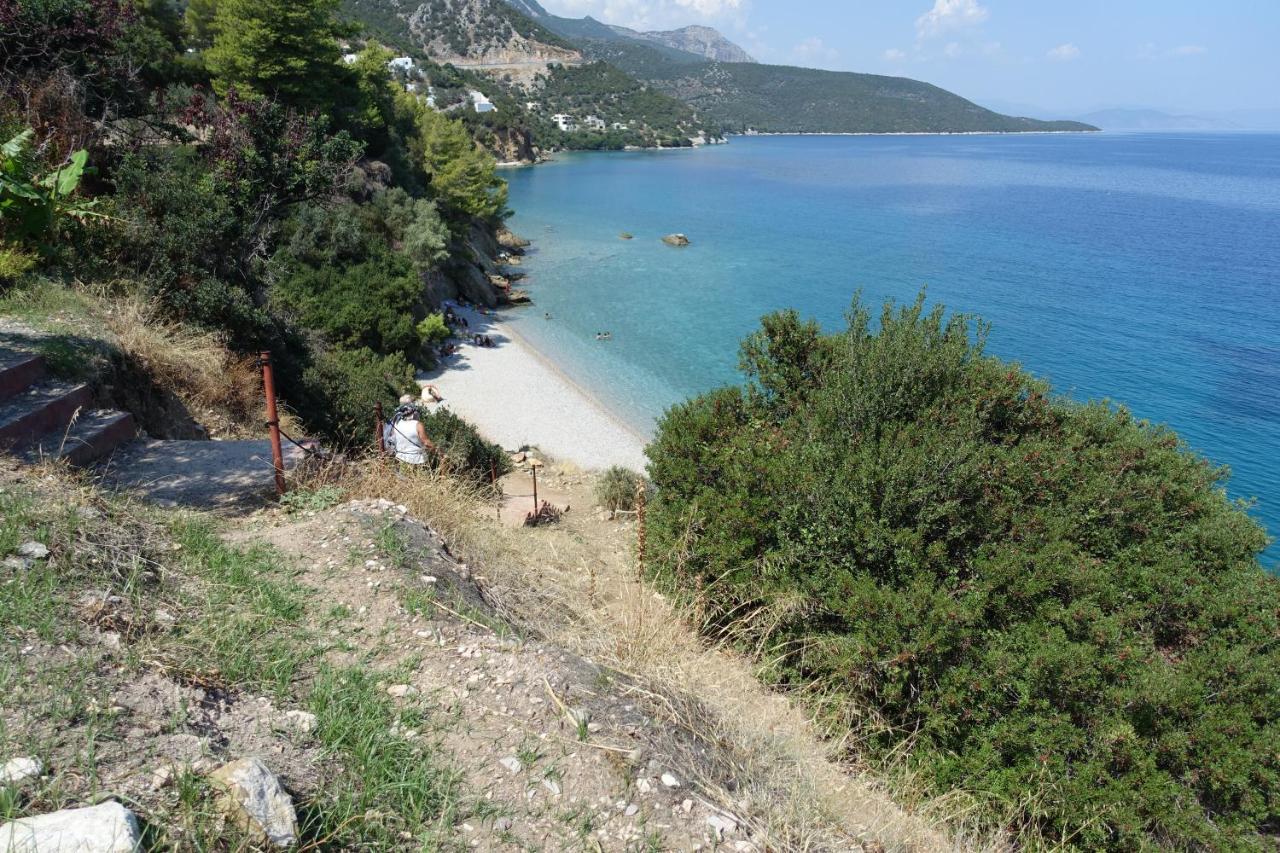 Villa In Kalloni Direkt Am Meer, Tolle Aussicht Ngoại thất bức ảnh